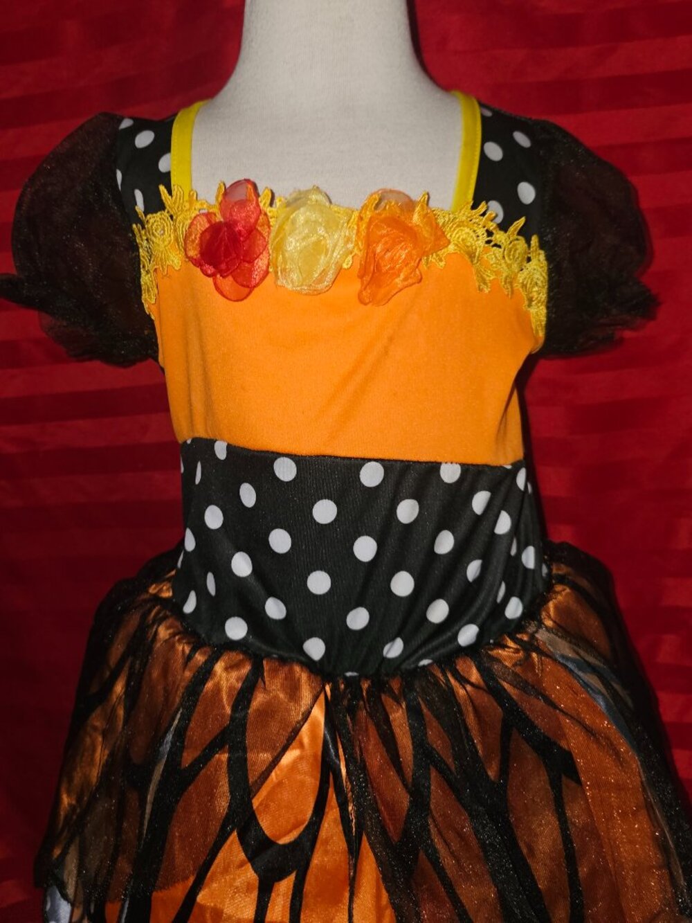 Butterfly Dress Size 3T - Spooktacular Creations - Wings and headband not Inc.